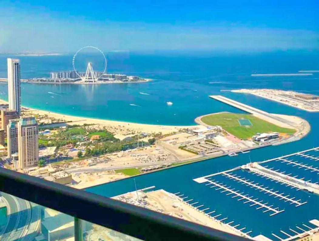 Апартаменты White Sage - Incredible Full Sea And Dubai Eye View In Marina Экстерьер фото