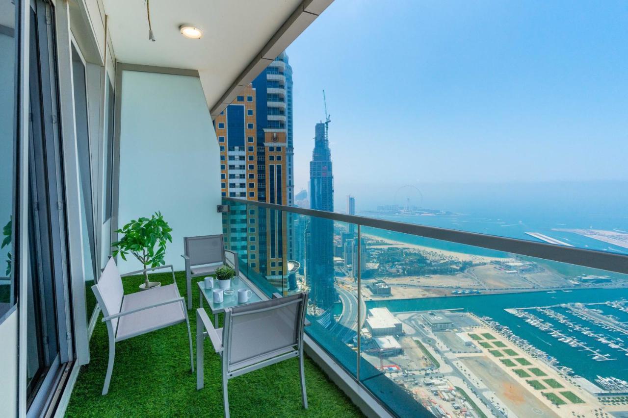 Апартаменты White Sage - Incredible Full Sea And Dubai Eye View In Marina Экстерьер фото