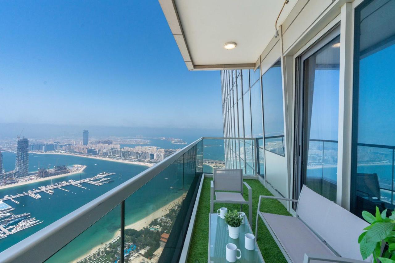 Апартаменты White Sage - Incredible Full Sea And Dubai Eye View In Marina Экстерьер фото